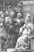 Albrecht Durer Christ before Caiaphas painting
